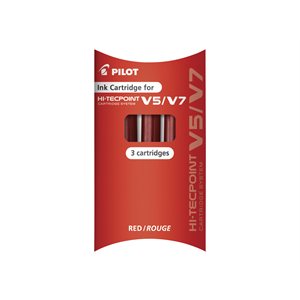 Recharge Pilot Hi-Tecpoint V5 / V7 Rouge